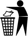 Litter and Dog waste bins