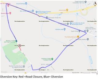 Road Closure - New Road 10-13 November